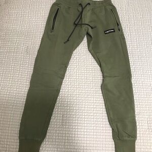 Flag Nor Fail Olive Joggers with Drawstring
